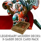 Konami Yu-Gi-Oh! Legendary Modern Decks: X-Saber Deck Card Pack