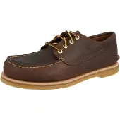 Timberland Mens Boat Shoe md brn f grain 8 Wide Fit