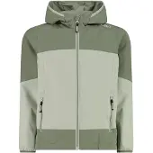 CMP - Girl's Jacket Fix Hood Ripstop - Regenjacke Gr 176 grau/oliv
