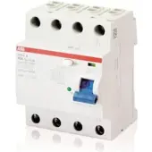 ABB F204BS-63/0.5 FI-Schutzschalter Typ B 4P, 63A, 500mA, selektiv, 5kA, 4TE 2CSF204892R4630