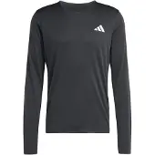 Adidas - Adizero L/S Tee - Laufshirt Gr S grau