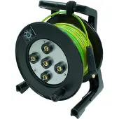 Dönges Litzentrommel Steckanschluss-System, 50 m x 6 mm²
