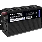 Qoltec Intelligentes professionelles Monolith-Ladegerät für LiFePO4 AGM GEL SLA-Batterien | 40 A | 12 V