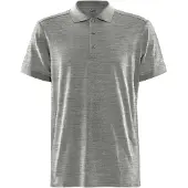 Craft Herren Polo Shirt CORE BLEND POLO SHIRT M 1910745-950000 L - Grey Melange - L