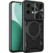 Techsuit – CamGuard Pro Hülle mit Kameraschutz für Oppo Reno14 – schwarz