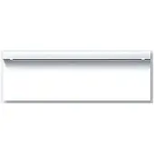 Siedle SIE LEDF 600-3/1-0 DG LED-Flächenleuchte gr 299x99x50mm