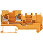 Siemens 8WH6003-0DF04 Einspeise-Klemme 1,5 mm2 für 3-Leiter Orange 8WH60030DF04 - 50 Stück