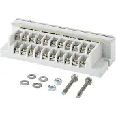 Hensel Telekommunikation Schraubklemmleiste 10x2 Drähte - FK 5210