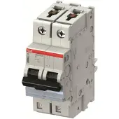 ABB S402M-UCC4 Sicherungsautomat C, 4 A, 250 V DC, 2P, 10 kA, steckbar 2CCS572001R1044