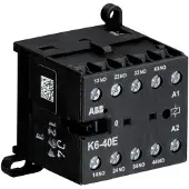 ABB K6-40E-80 Kleinhilfsschütz, 220-240 V 40-450 Hz GJH1211001R8400 K640E80