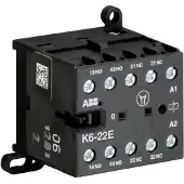 ABB K6-22E-80 Kleinhilfsschütz, 220-240 V 40-450 Hz GJH1211051R8220