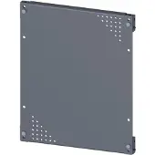 Siemens 8MF1440-2AM12-0 SIVACON, Montageblech, Befestigung mit Winkel, gelocht, H: 400 mm, B: 400 mm 8MF14402AM120