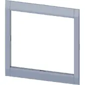 Siemens 3VA9343-0SB20 Blendrahmen für Türausschnitt 137,6x122,3 mm (BxH) für 3VA53/54/63/64 3-polig 3VA93430SB20