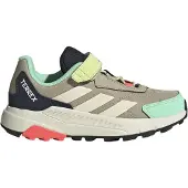 Adidas TERREX Kinder Wanderschuhe Anylander TRAXION JR9714 30 - Khaki Three/Wonder White/Ink - 30