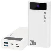 BLOW Pb20e 20000mah Powerbank Durchsichtig Durchsichtig One Size