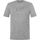 Super.natural M Hiking Tee cashmere grey melange/cashmere grey melange (82F) S