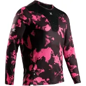 X-Bionic Corefusion Run Shirt LS Men wolfpack/black/neo pink winter (P126) XL