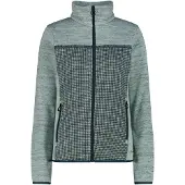 CMP Technische gestreifte Fleecejacke für Damen