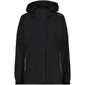 CMP Regenjacke mit abnehmbarer Kapuze für Damen