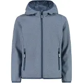 CMP KID G Fleece Jacket FIX Hood space-sky blue (12LV) 98