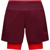 La Sportiva Ultra Distance Shorts Men redwood/mountain red (R25R24) S