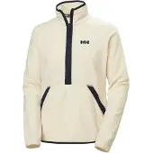 Helly Hansen Pullover Damen Rig Fleece 1/2 Zip Cream-M