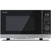 Sharp PS254AES Mikrowelle (Mikrowelle: 900W, 10 Leistungsstufen, Auftaufunktion), silber