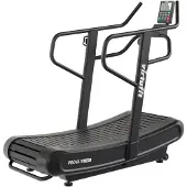 VirtuFit Pro Elite HiiT Loopband - 160 x 44 cm - 4 Stufen - Schwarz