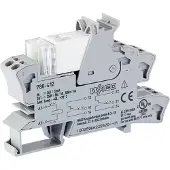 Wago 788-412 Relaismodul,Eingangsnennspannung DC 24 V,2 Wechsler,grau 788412