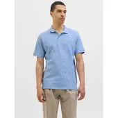 Jack & Jones "JJEAUSTIN POLO SS NOOS" Materialmix, regular fit