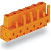 Wago 232-767/045-000 THT-Federleiste,gerade,Rastermaß 7,62 mm,orange 232767045000 - 50 Stück