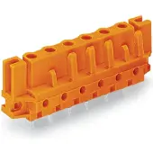 Wago 232-764/047-000 THT-Federleiste,gerade,Rastermaß 7,62 mm,orange 232764047000 - 50 Stück