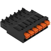 Wago 714-115 1-Leiter-Federleiste,Drücker,1,5 mm2,schwarz 714115 - 50 Stück