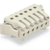 Wago 734-536/037-000 THT-Federleiste,abgewinkelt,Rastermaß 3,5 mm,lichtgrau 734536037000 - 50 Stück