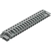 Wago 232-248/047-000 THT-Federleiste,abgewinkelt,Rastermaß 5 mm,grau 232248047000 - 10 Stück