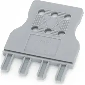 Wago 709-336 Zugentlastungsplatte,6-polig,für 10 mm breite Klemmen,grau 709336 - 25 Stück