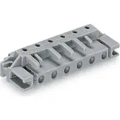 Wago 232-833/047-000 THT-Federleiste,abgewinkelt,Rastermaß 7,5 mm,grau 232833047000 - 50 Stück