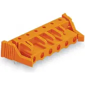 Wago 232-866/039-000 THT-Federleiste,abgewinkelt,Rastermaß 7,62 mm,orange 232866039000 - 25 Stück