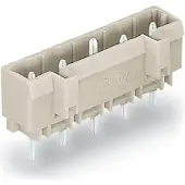 Wago 721-262/001-000 THT-Stiftleiste,Lötstift 1,2 x 1,2 mm,gerade,lichtgrau 721262001000 - 100 Stück