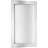 LCD LED-Außenwandleuchte Luis, Edelstahl, Bewegungsmelder