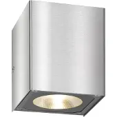 LCD LED-Außenwandleuchte 5026, Edelstahl, 11 cm, IP54, up/down