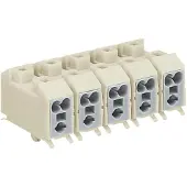 Wago 272-133/130-000 Netzanschlussklemme,ohne Drücker,mit Rastfüßen,weiß 272133130000 - 500 Stück
