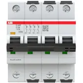 ABB S304P-C50 Sicherungsautomat C-Char., 25 kA, 50A, 4P 2CDS384001R0504