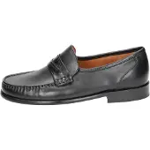 Sioux Herren Slipper/ Mokassins COMO Schwarz GlattlederGröße:7