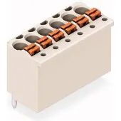 Wago 2091-1180/000-1000 1-Leiter-THT-Federleiste, gerade,Drücker,Push-in CAGE CLAMP,lichtgrau 209111800001000 - 100 Stück