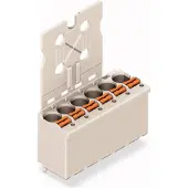 Wago 2092-1152/000-1000 1-Leiter-THT-Federleiste, gerade,Drücker,Push-in CAGE CLAMP,lichtgrau 209211520001000 - 100 Stück