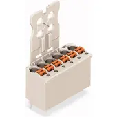 Wago 2091-1156/000-1000 1-Leiter-THT-Federleiste, gerade,Drücker,Push-in CAGE CLAMP,lichtgrau 209111560001000 - 50 Stück