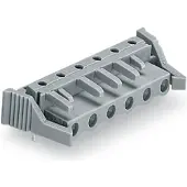 Wago 232-835/039-000 THT-Federleiste,abgewinkelt,Rastermaß 7,5 mm,grau 232835039000 - 50 Stück