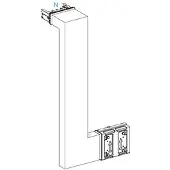 Schneider Electric KSA Mehrfachrichtungsänderung, 250A, aufwärts rechts KSA250DMBL41A