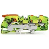 Wago 2116-5307 3-Leiter-Schutzleiterklemme,mit Hebel und Drücker,16 mm2,grün-gelb 21165307 - 20 Stück